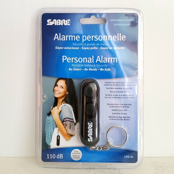 SABRE Accessories - SABRE Personal Alarm With Keychain